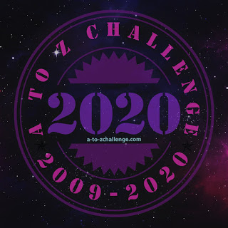 A-Z Blog Challenge 2020 Badge