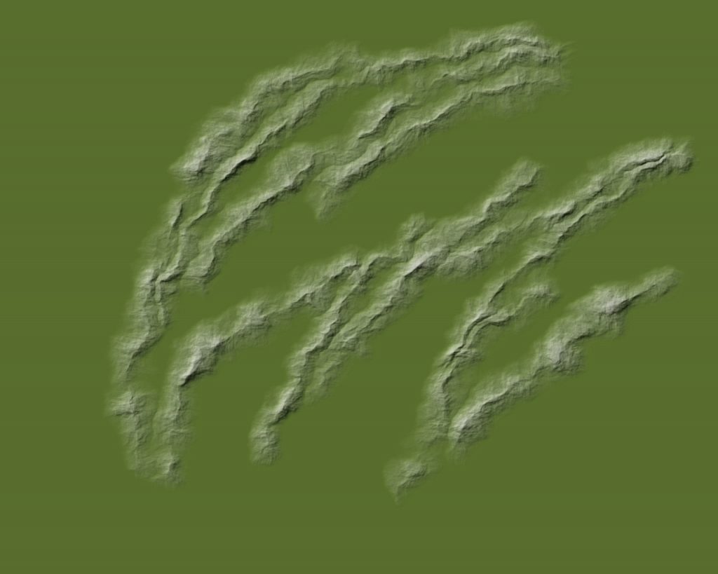 Mapping Landforms 2g Multiple, bump mapped too much?