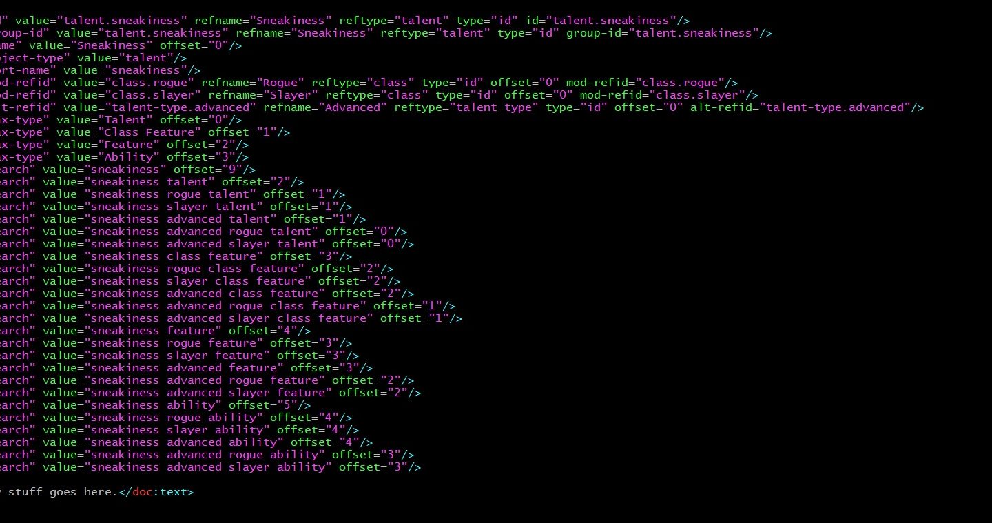 Refactoring the ERS: Creating IDs