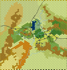 Vale of Elsir Hex Map